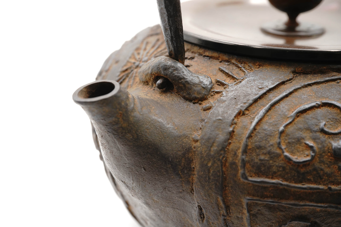 银祥堂 蜡模 福寿万岁乐铁壶