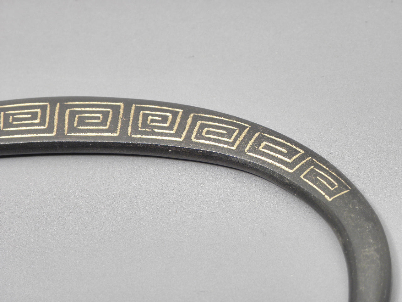 小鉄瓶 四方 D-1扇面 弦 黒雷門(赤雷門)