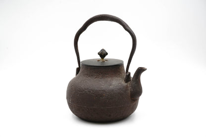 "Takichi Kanamori Crane-shaped iron kettle"