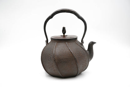 银祥堂 蜡模 七宝绹纹铁壶