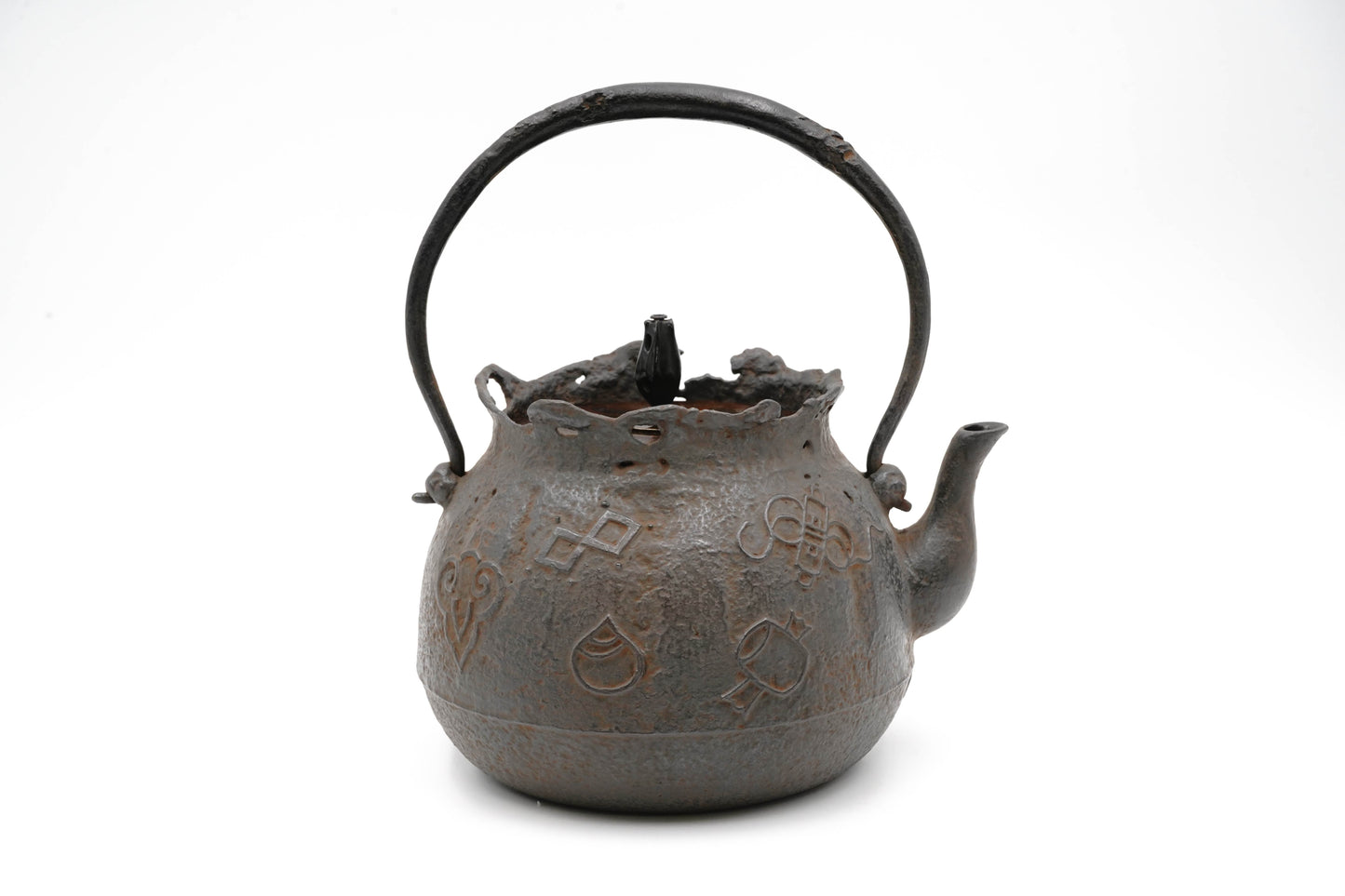 银祥堂 蜡模 宝袋 宝多多纹铁壶