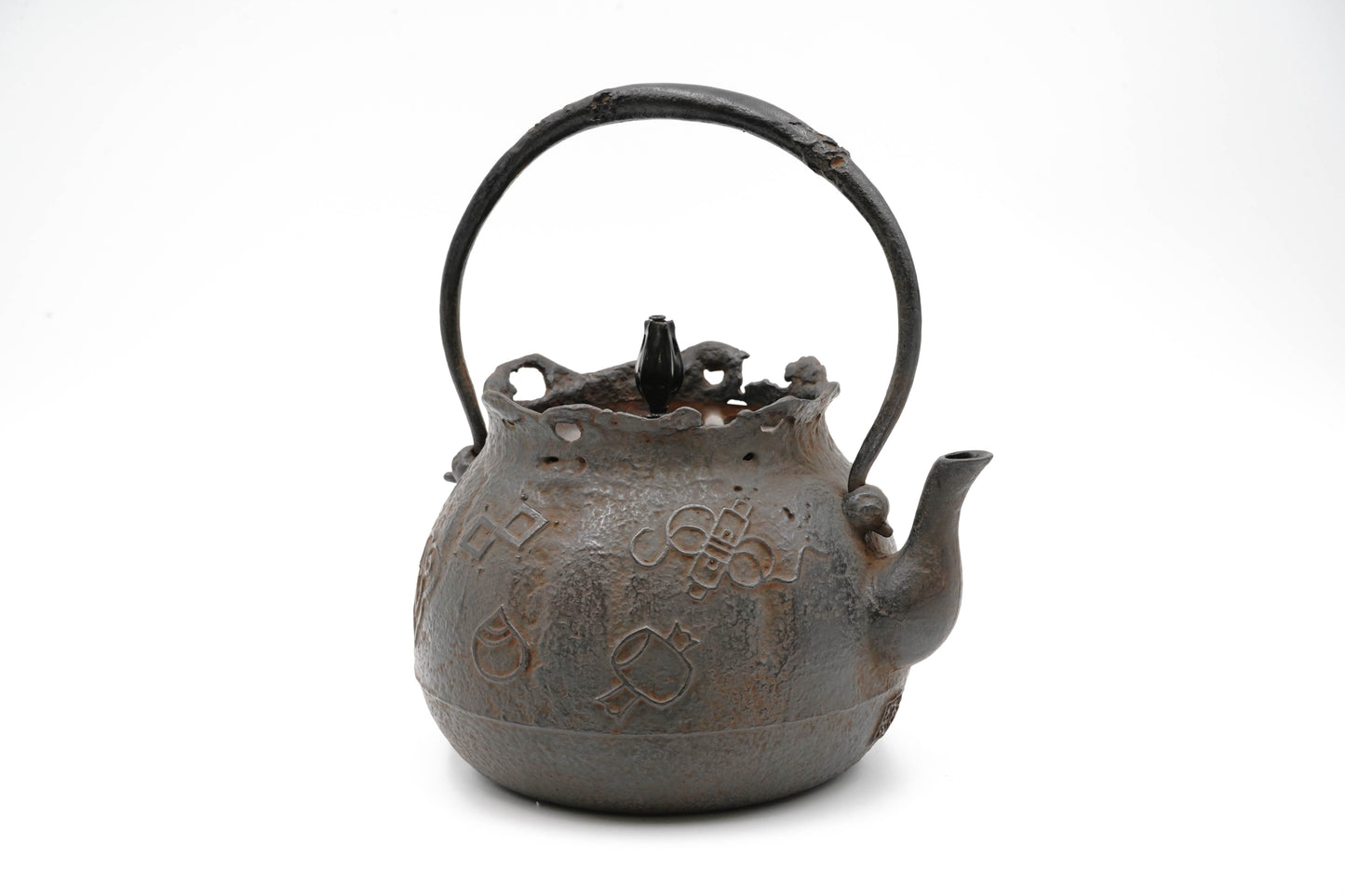 银祥堂 蜡模 宝袋 宝多多纹铁壶