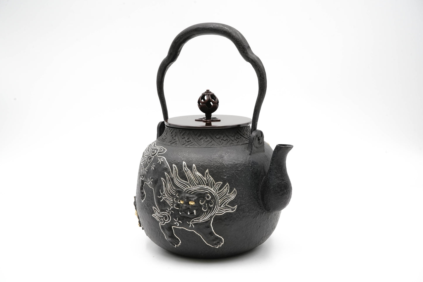 15Z 唐狮子（金银镶嵌）