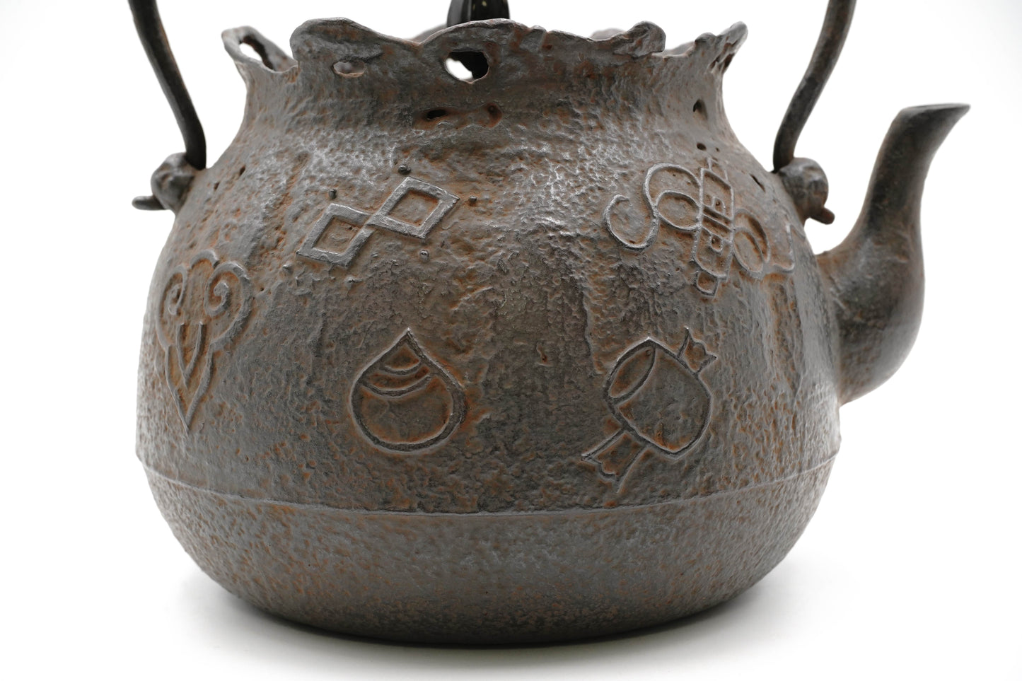 银祥堂 蜡模 宝袋 宝多多纹铁壶