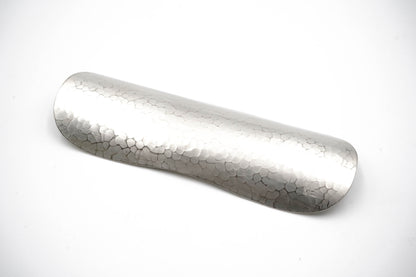 银祥堂 铜茶则 焦锡色