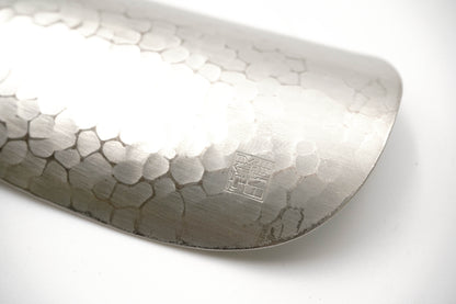 银祥堂 铜茶则 焦锡色