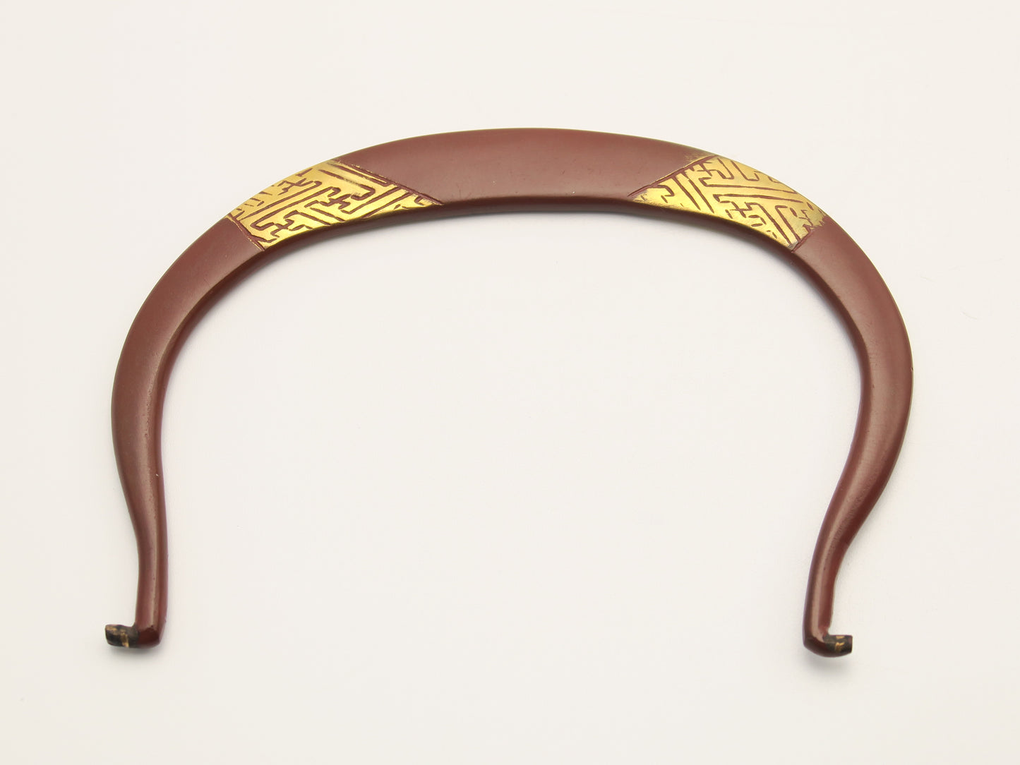 小鉄瓶　四方 D-2竹 弦 黒紗綾（赤紗綾）