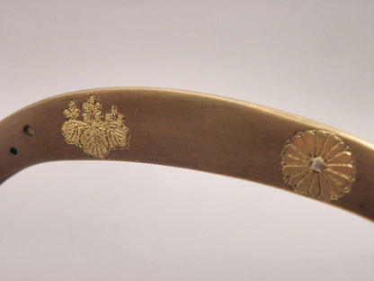 小鉄瓶　四方 D-3菊桐 弦 黒菊桐