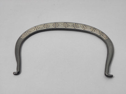 小鉄瓶　四方 D-1扇面 弦 黒雷門（赤雷門）