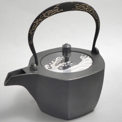 六角 D-22波濤（黒銀） 弦 黒龍 (朱龍)