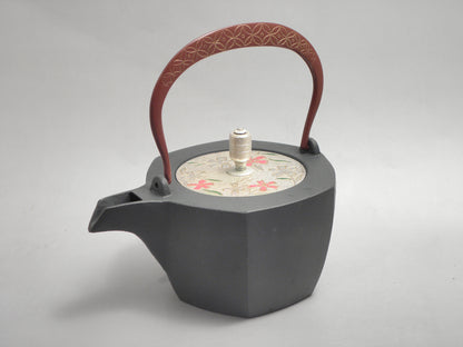 六角 蓋 撫子 弦 黒七宝 (朱七宝)