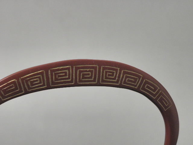 小鉄瓶　四方 D-1扇面 弦 黒雷門（赤雷門）