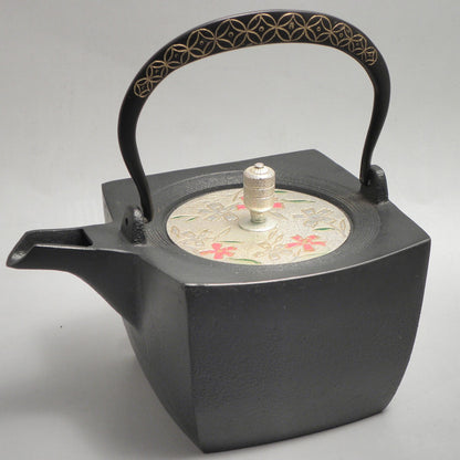 四方 蓋 撫子 弦 黒七宝 (朱七宝)