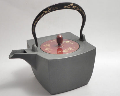 四方 蓋 唐草 弦 黒兎 (朱兎)