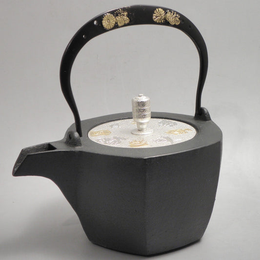 六角 D-13宝づくし 弦 黒菊桐 (朱菊桐)